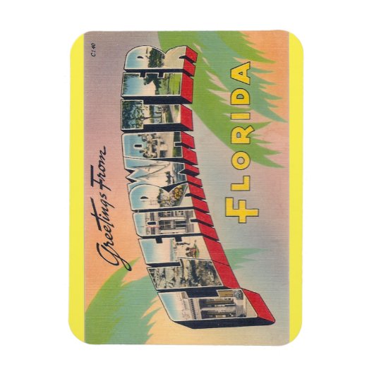 Florida, Clearwater Magnet Magneet (Verticaal)