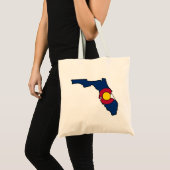 Florida Colorado herbruikbare canvas tas (Voorkant (product))