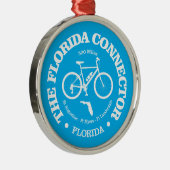Florida Connector Trail (fietsen) Metalen Ornament (Rechts)