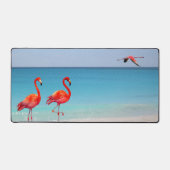 Florida Coral Pink Flamingos Bureaumat (Voorkant)