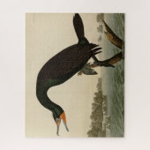 Florida Cormorant uit Audubon's Birds of America Legpuzzel (Verticaal)