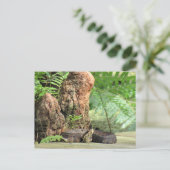 Florida Cottonmouth in de moeras Briefkaart (Staand voorkant)