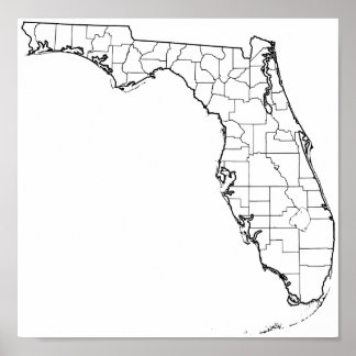 Florida County's Blank overzicht