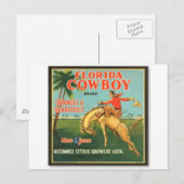Florida Cowboy Briefkaart (Voorkant / Achterkant)