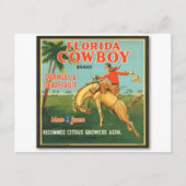 Florida Cowboy Briefkaart (Voorkant)