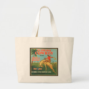 Florida Cowboy Grote Tote Bag