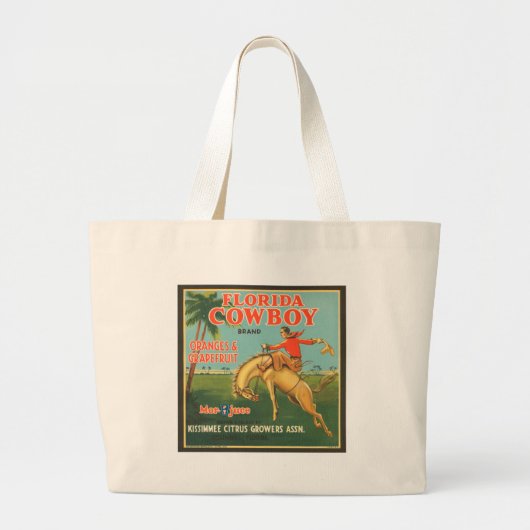 Florida Cowboy Grote Tote Bag (Voorkant)