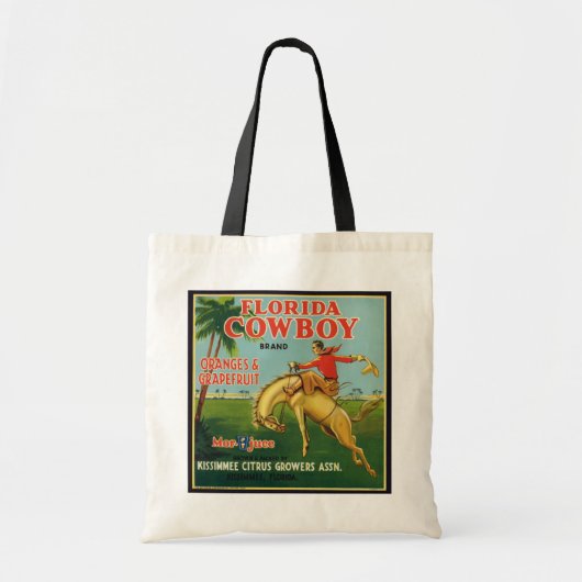 Florida Cowboy Merk Sinaasappels en Grapefruit Lab Tote Bag (Voorkant)