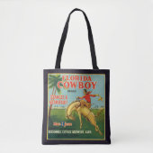 Florida Cowboy Merk Sinaasappels en Grapefruit Lab Tote Bag (Voorkant)