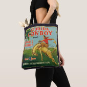 Florida Cowboy Merk Sinaasappels en Grapefruit Lab Tote Bag (Dichtbij)