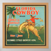 Florida Cowboy Poster (Voorkant)