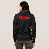 "Florida" Cute Design. Bestel nu Hoodie (Achterkant volledig)