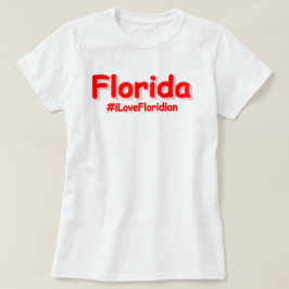 "Florida" Cute Design. Bestel nu T-shirt