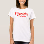 "Florida" Cute Design. Bestel nu T-shirt (Voorkant)