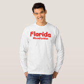 "Florida" Cute Design. Bestel nu T-shirt (Voorkant volledig)
