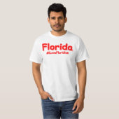 "Florida" Cute Design. Bestel nu T-shirt (Voorkant volledig)