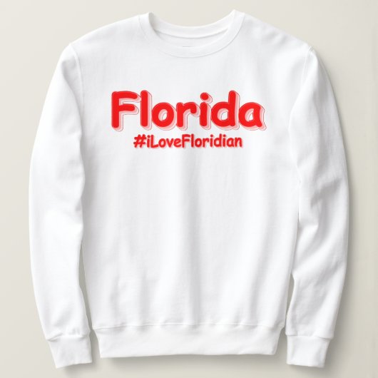 "Florida" Cute Design. Bestel nu Trui (Design voorkant)