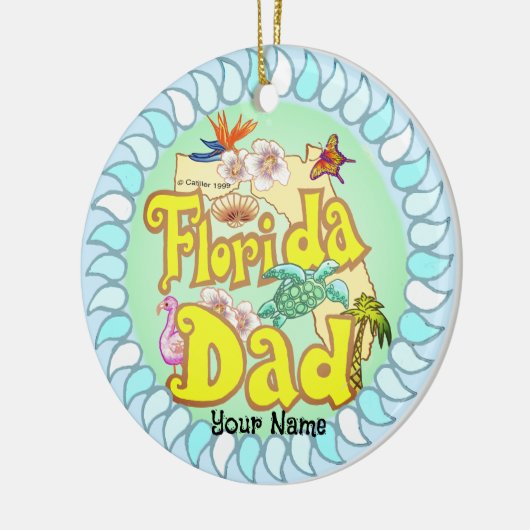 Florida Dad ornament (Links)