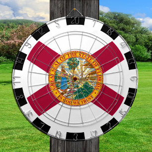 Florida Dartboard USA & Florida Flag/game board Dartbord