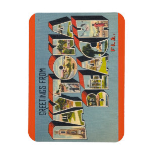 Florida, Daytona Beach Magnet Magneet