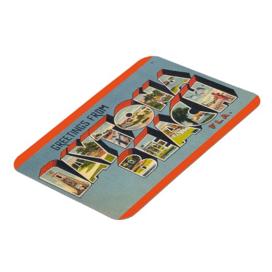 Florida, Daytona Beach Magnet Magneet (Linkerzijde)