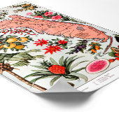 Florida de Everglade State Map Poster (Hoek)