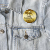 FLORIDA DE SUNSHINE STAAT RONDE BUTTON 5,7 CM (In situ)