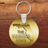 FLORIDA DE SUNSHINE STAAT SLEUTELHANGER (Voorkant)