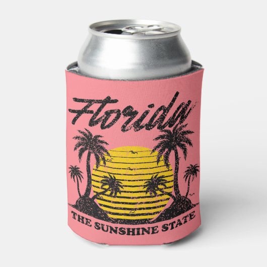 Florida De Sunshine State Blikjeskoeler (Blikje Voorkant)