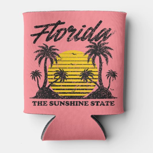 Florida De Sunshine State Blikjeskoeler (Voorkant)