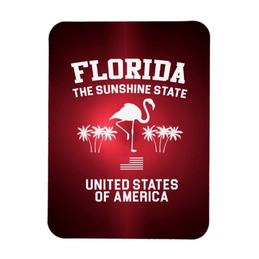 Florida De Sunshine State Magneet (Verticaal)
