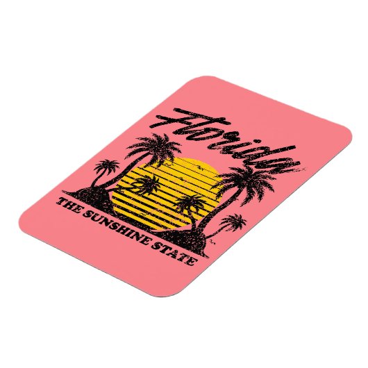 Florida De Sunshine State Magneet (Linkerzijde)