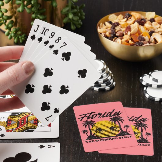 Florida De Sunshine State Pokerkaarten (Insitu)