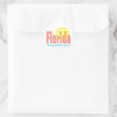 Florida De Sunshine State Ronde Sticker (Tas)