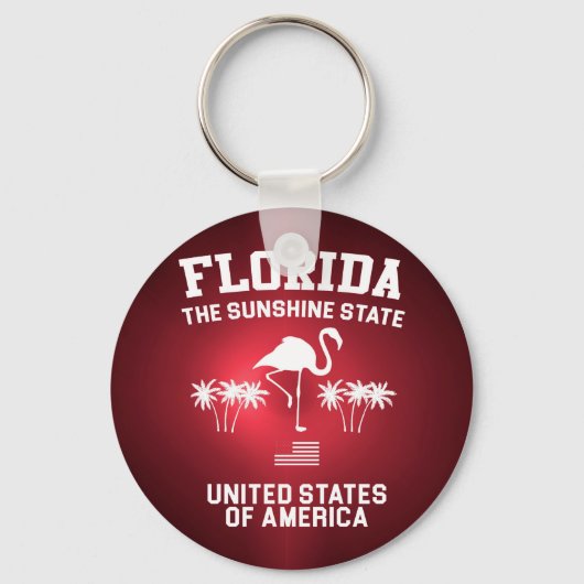 Florida De Sunshine State Sleutelhanger (Voorkant)