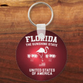 Florida De Sunshine State Sleutelhanger (Voorkant)