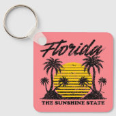Florida De Sunshine State Sleutelhanger (Voorkant)