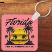 Florida De Sunshine State Sleutelhanger (Achterkant)