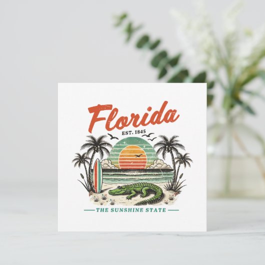 Florida, de Sunshine State - Sunset Beach Scene (Staand voorkant)