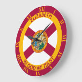 Florida De Zonnestaat Persoonlijke vlag Grote Klok (Hoek)