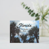 Florida, de zonnige staat briefkaart (Staand voorkant)