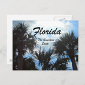 Florida, de zonnige staat briefkaart (Voorkant / Achterkant)
