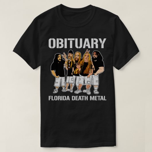 Florida Death Metal T-shirt (Design voorkant)