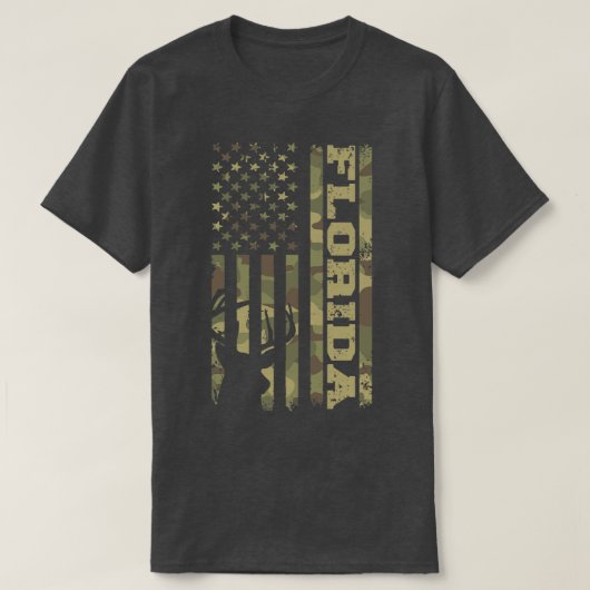 Florida Deer Hunter T-shirt (Design voorkant)