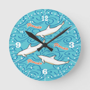 Florida Dolphin met Hoofdstuk Ring Ronde Klok