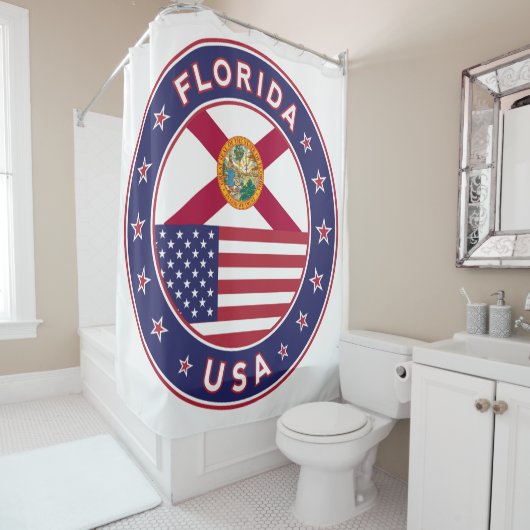 Florida Douchegordijn (In situ)