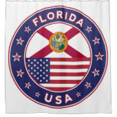 Florida Douchegordijn (Voorkant)