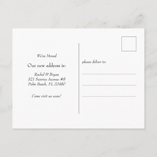 Florida Dream Briefkaart (Achterkant)