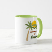 Florida Dreaming Coffee Mok (Voorkant rechts)