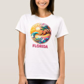 Florida Dreams: Kustsereniteit T-shirt (Voorkant)